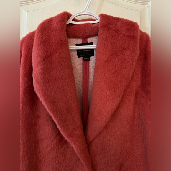 Sanctuary x Anthropologie Faux Fur Coat - Picture 3 of 11